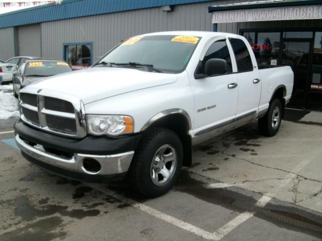 2002 DODGE RAM 1500 BASE, white, we ...