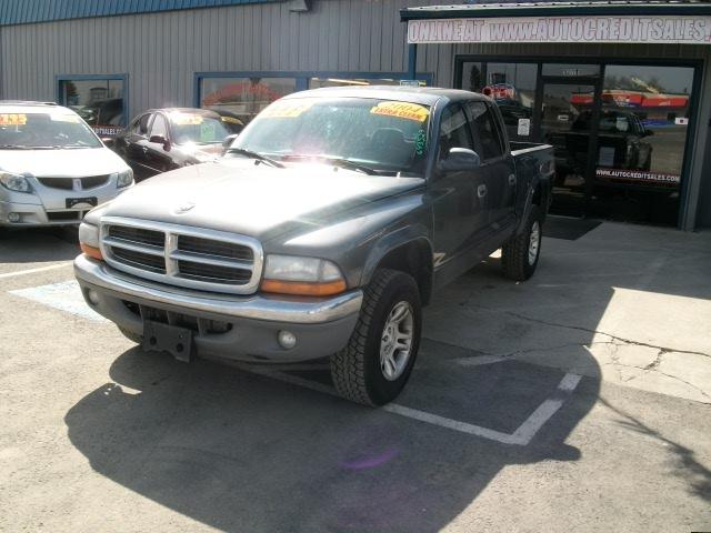 2004 DODGE DAKOTA SLT, gray, you ...