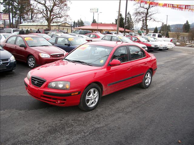 2004 HYUNDAI ELANTRA GLS, red, ...