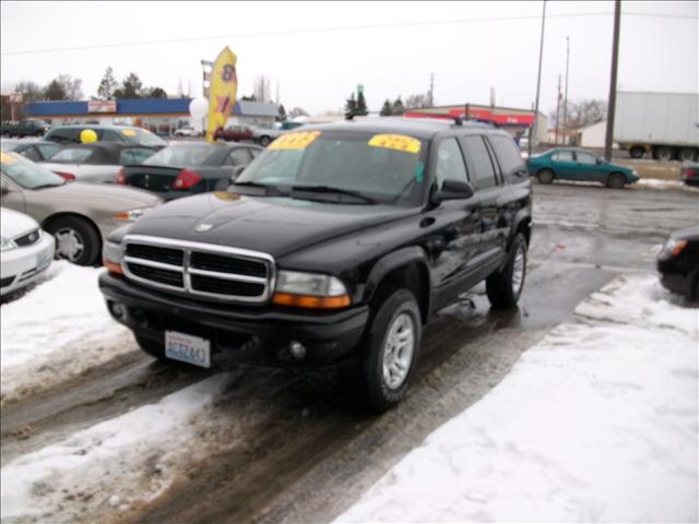 2002 DODGE DURANGO SLT, black, we ...