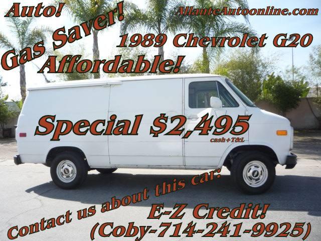 1989 Chevrolet G20