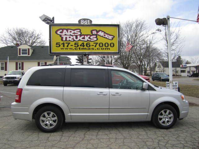 2010 CHRYSLER TOWN  COUNTRY TOURING bright silver 2010 chrysler town  country touring package st