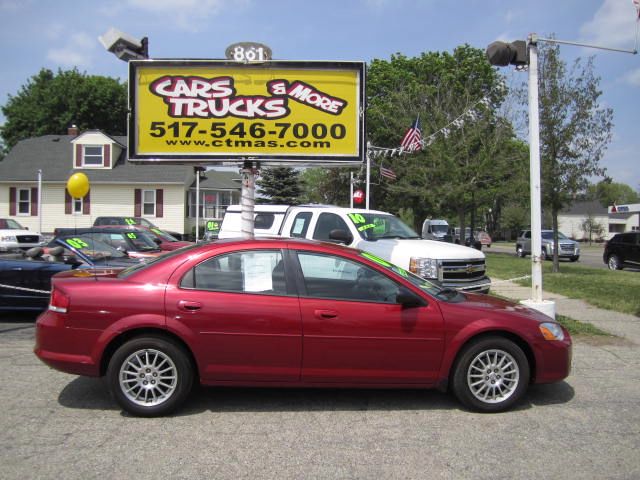2004 CHRYSLER SEBRING SEDAN maroon sharp 2004 chrysler sebring - 24l 4 cylinder is great on gas 