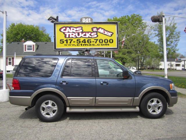 2004 FORD EXPEDITION EDDIE BAUER 54L 4WD blue 2004 ford expedition eddie bauer package full-size