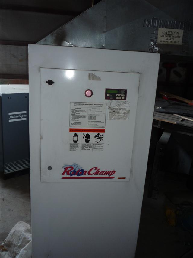 1900 ROTOR CHAMPION 40 HP COMPRESSOR ROTOR CHAMPION for sale