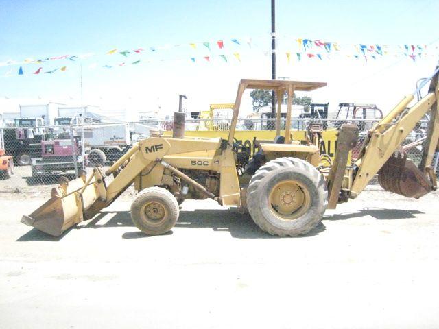 1981 MASSEY FERGSON  BACKHOE for sale