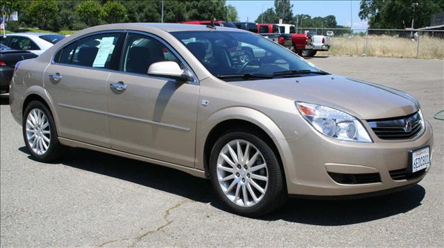 2008 SATURN AURA XR, gold, low ...