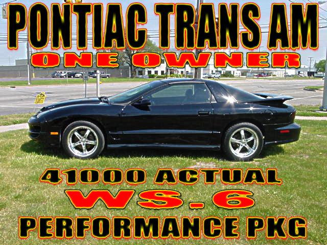 2001 Pontiac Firebird for sale