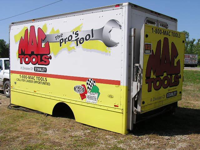 1999 tool truck box  vandamar cabinets for sale