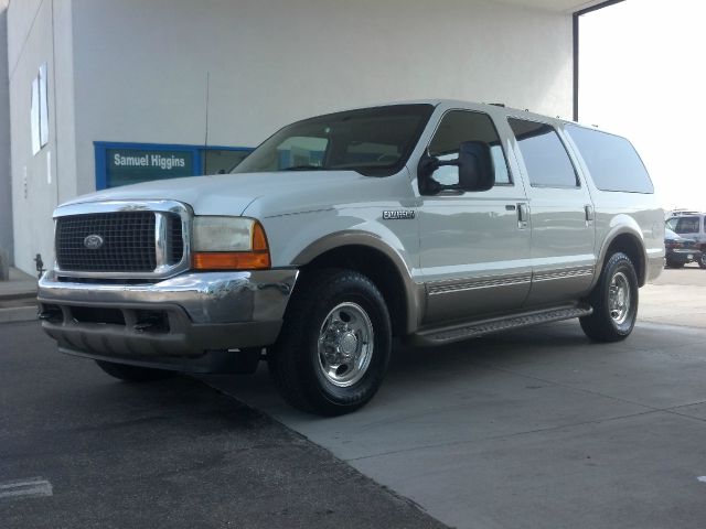 2000 FORD EXCURSION LIMITED 2WD white abs brakesair conditioningalloy wheelsamfm radioanti-br