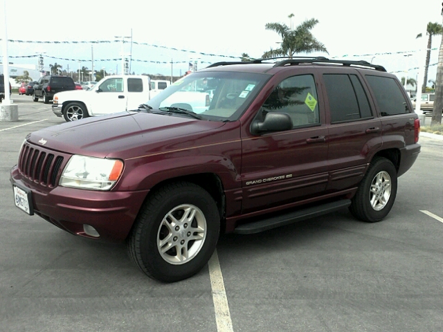 1999 JEEP GRAND CHEROKEE LIMITED burgandy 4wdawdabs brakesair conditioningalloy wheelsamfm r