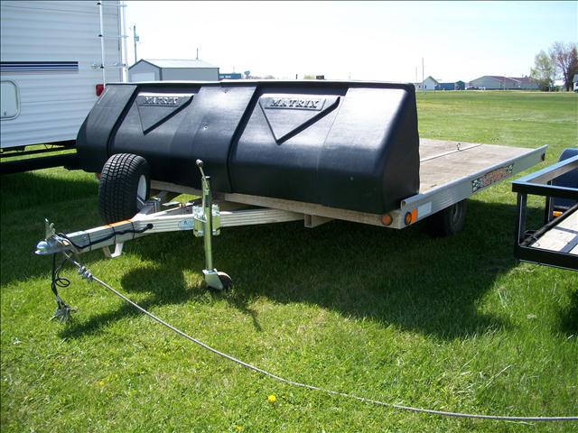 2005 Newmann Sled Bed 2 Place Aluminum Sled Trailer #153 for sale