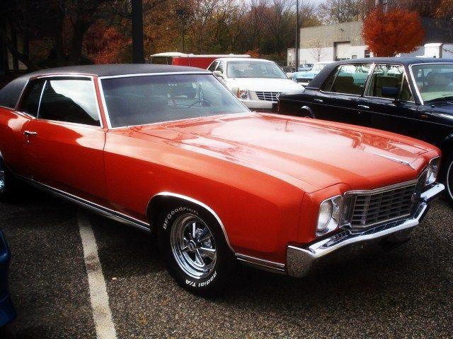 1972 CHEVROLET MONTE CARLO for sale