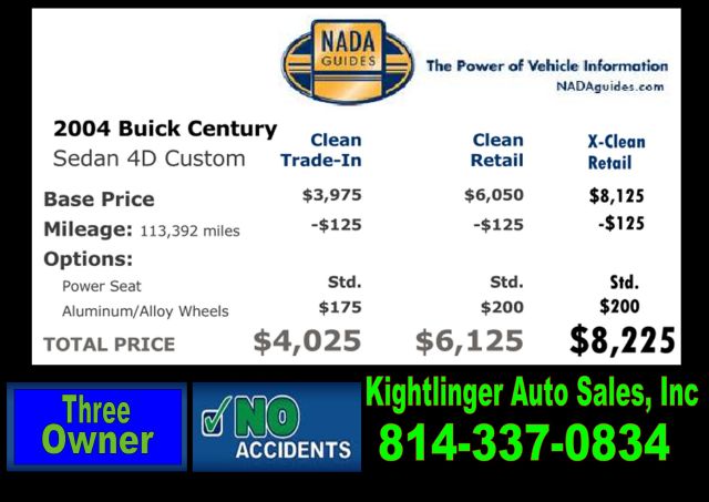 2004 Buick Century