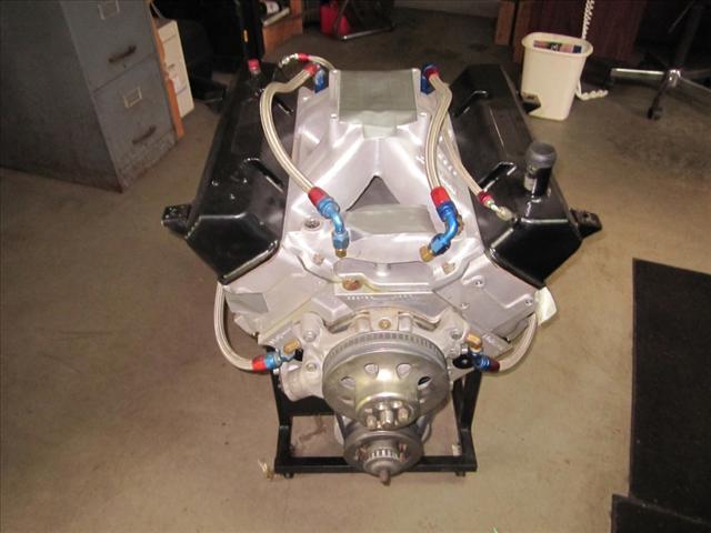 2008 Race motor Aluminum Heads and Block 18 Degree 415 Dry Sump