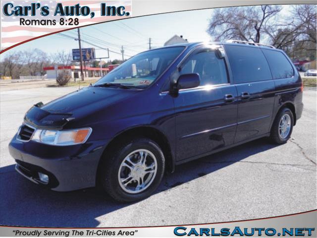2003 HONDA ODYSSEY EX-L blue power drivers seatheated seatleather upholstery3rd row seatspower