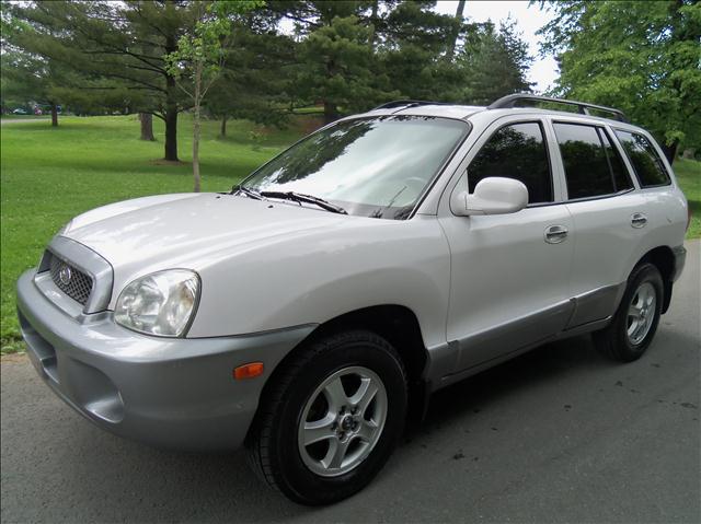2004 HYUNDAI SANTA FE LX, white, ...