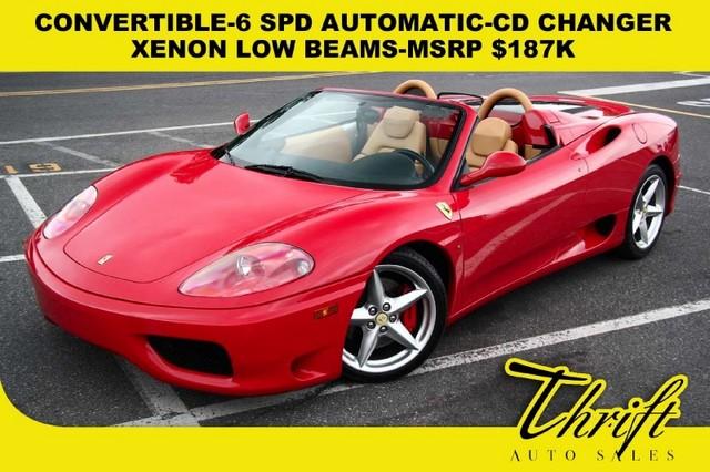 2005 Ferrari 360 Spider for sale