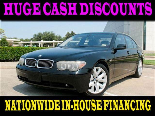 2004 BMW 7 series for sale