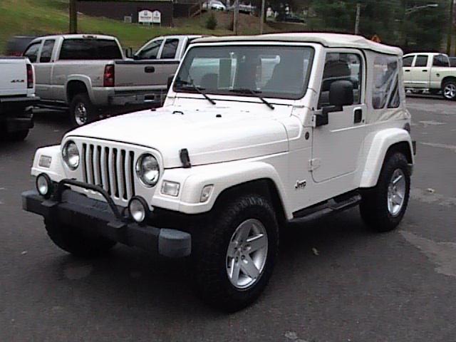 2004 JEEP WRANGLER SPORT, white, ...