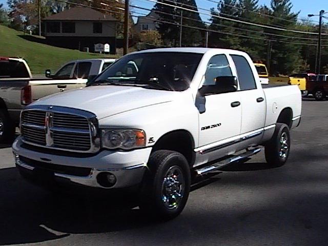 2005 DODGE RAM 2500 LARAMIE, white, ...