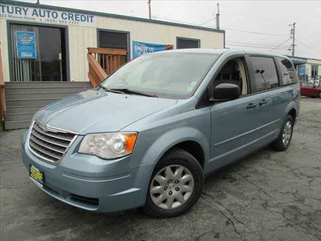 2008 CHRYSLER TOWN  COUNTRY LX blue 2008 chrysler town and country v6 33l automatic fwd with 1