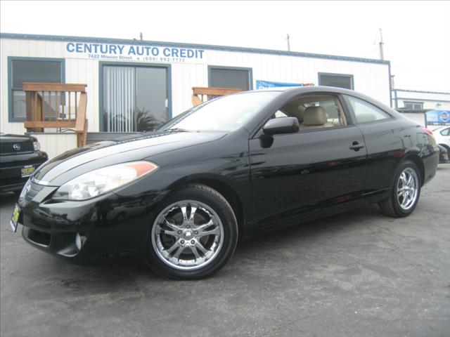 2004 TOYOTA CAMRY SOLARA SLE black 2004 toyota solara sle coupe v6 3 0l automatic fwd with 7600