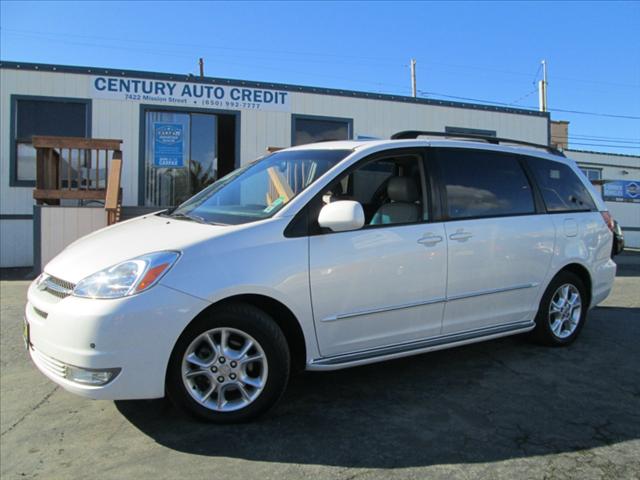 2005 TOYOTA SIENNA LIMITED white 2005 toyota sienna limited v6 33l automatic fwd with 94000 mi