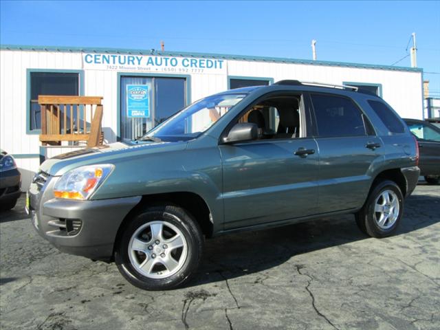 2008 KIA SPORTAGE LX I4 2WD green 2008 kia sportage lx 4-cylinder 20l automatic fwd 89000 miles