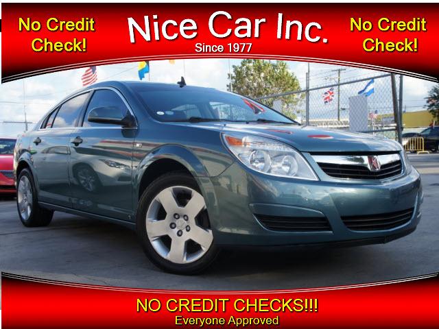2009 SATURN AURA XE, green, only ...