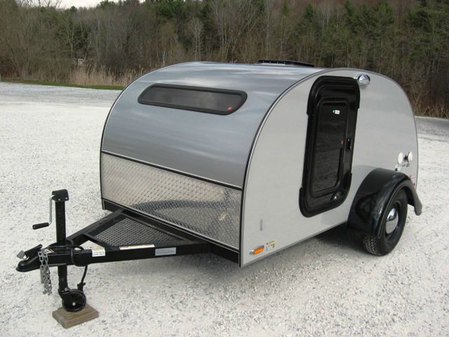 2013 LITTLE GUY TEARDROP CAMPER 5X10 SILVER SHADOW