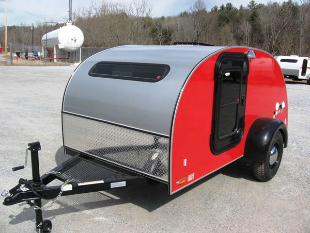 2013 LITTLE GUY TEARDROP CAMPER 5X10 SILVER SHADOW